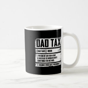 Vater Tax Definition Vatertag für Vater Daddy Mens Kaffeetasse
