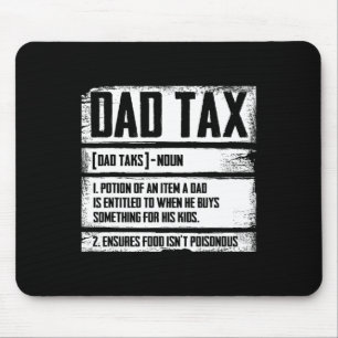 Vater Tax Definition Vatertag für Vater Daddy Mens Mousepad