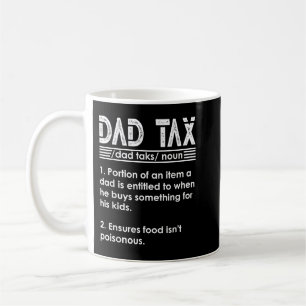 Vater Tax Funny Vater Tax Definition Vathers Day M Kaffeetasse