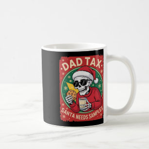 Vater Tax Santa Needs Beispiel Skelett Keksmilch F Kaffeetasse