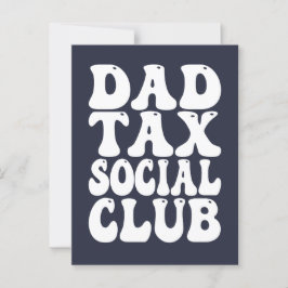 Vater Tax Social Club Postkarte