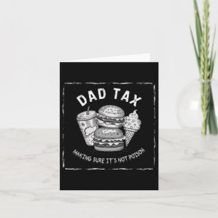 Vater Tax Unglaublich witzig Design für Vatertag Karte