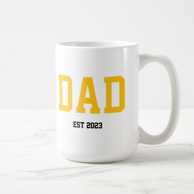 Vater-Test personalisieren Kaffeetasse (Rechts)
