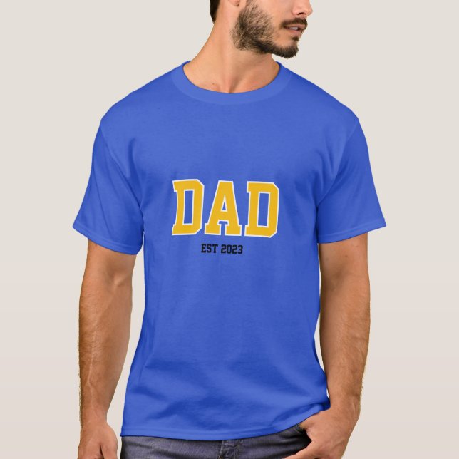 Vater-Test personalisieren T-Shirt (Vorderseite)