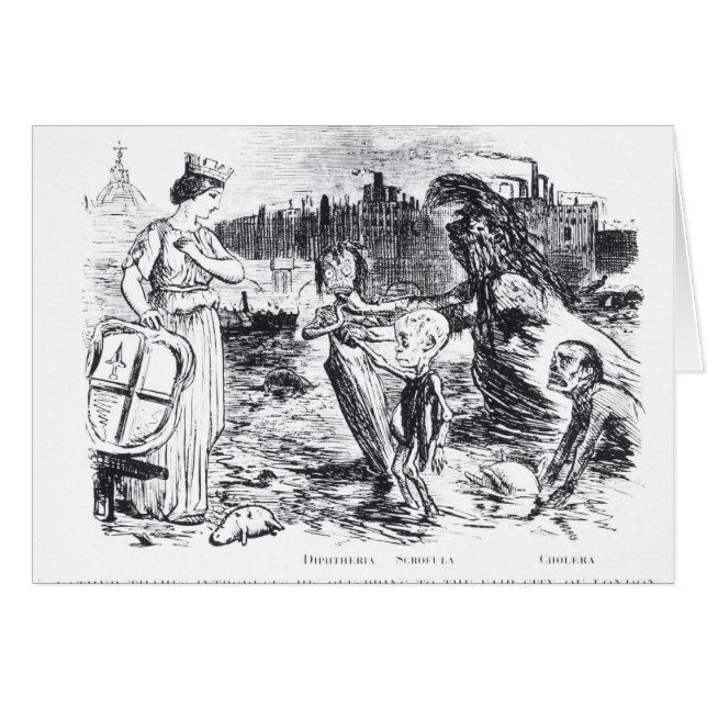 Vater Themse stellt seine Nachkommenschaft vor (Vorderseite (Horizontal))