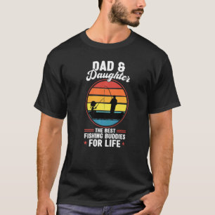 Vater & Tochter die besten Angelkumpels Vater fisc T-Shirt