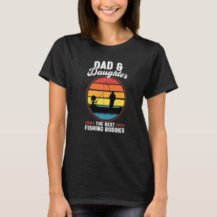 Vater & Tochter die besten Angelkumpels Vater fisc T-Shirt