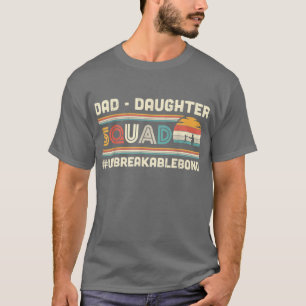 Vater-Tochter Squad Daddys Girl-Familie Match Pap T-Shirt