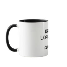 Vater-Treibstoff Ladende minimalistische Kaffeetas