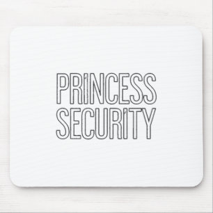 Vater und Amp des Princess-Sicherheitsteams; Mama Mousepad