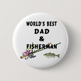 Vater und Fischer Button
