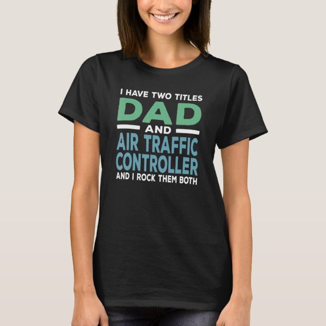 Vater- und Fluglotsen T-Shirt (Vorderseite)