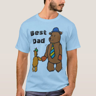 Vater-und Kinderbär T-Shirt
