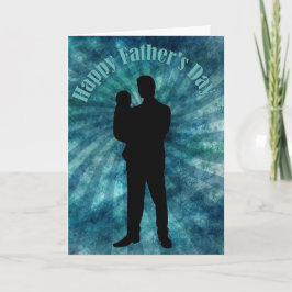 Vater- und Kindervatertag Karte