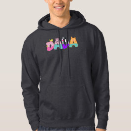 Vater und Mama Dada Birthday Girl Party de l'Europ Hoodie