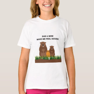 Vater und Mama machen mich sicher. T-Shirt