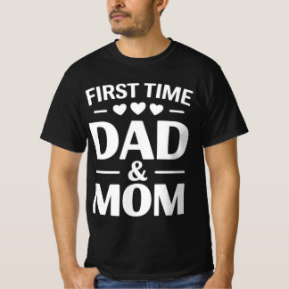 Vater und Mama zum ersten Mal T-Shirt