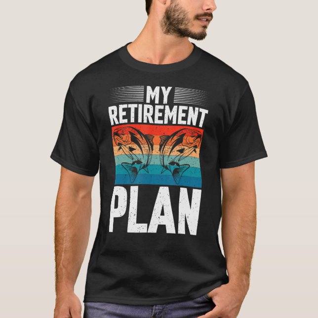 Vater und Plan für die allgemeine Ruhestandsregelu T-Shirt (Vorderseite)