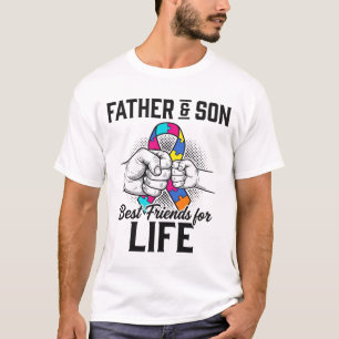 Vater und Sohn beste Freunde fürs Leben Puzzleband T-Shirt