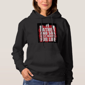 Vater und Sohn beste Freunde Grafik Neuheit Sarkas Hoodie