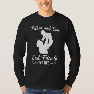 Väter und Sohn bester Freund für Leben Väter Tag T-Shirt