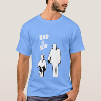 Vater und Sohn Freunde T-Shirt