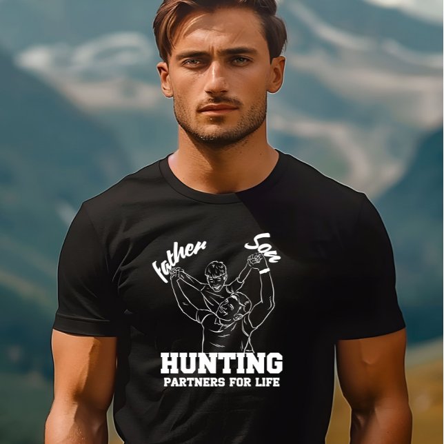Vater und Sohn, Jagdpartner für das Leben T-Shirt (Von Creator hochgeladen)
