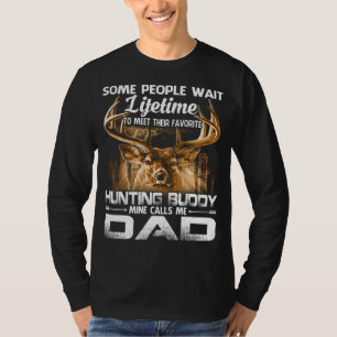 Vater und Sohn jagen Shirts Leben Vaters Buddy