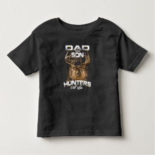 Vater und Sohn Jäger für Kleinkinder T - Shirt