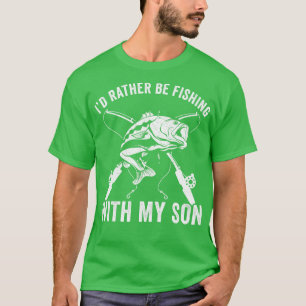 Vater und Sohn lieber mit meinem Sohn Fliegen T-Shirt