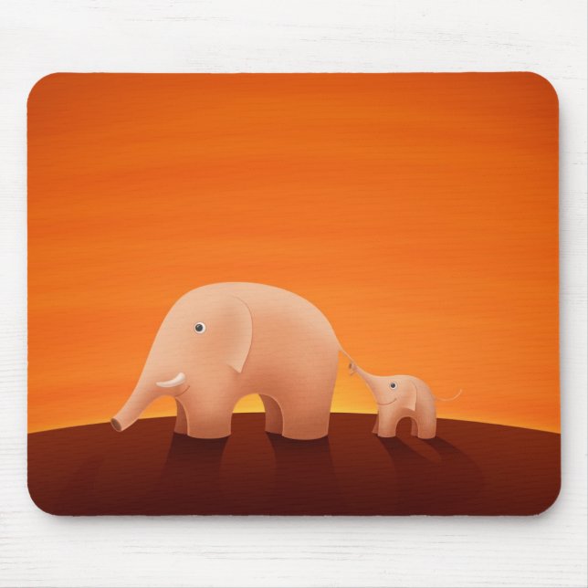 Vater und Sohn Mousepad (Vorne)