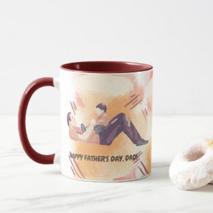 VATER UND SON WERTVOLL MOMENT Tasse