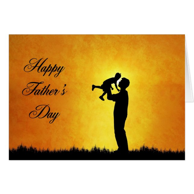 Vater- und Sun-Vater-Tag (Vorderseite (Horizontal))