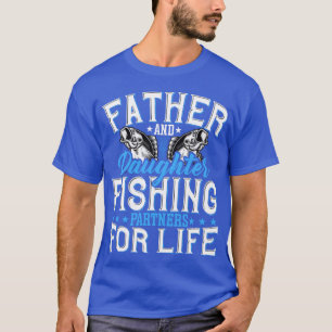 Vater und Tochter Angelpartner Angel Liebhaber T-Shirt