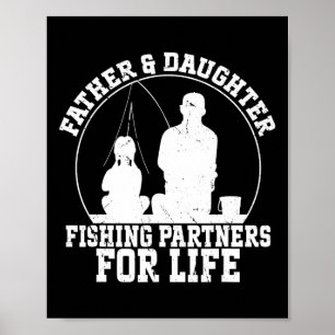 Vater und Tochter Angelpartner fürs Leben Poster