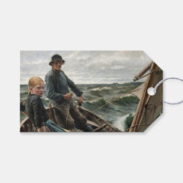 Vater und Tochter auf See (von Albert Edelfelt) Geschenkanhänger