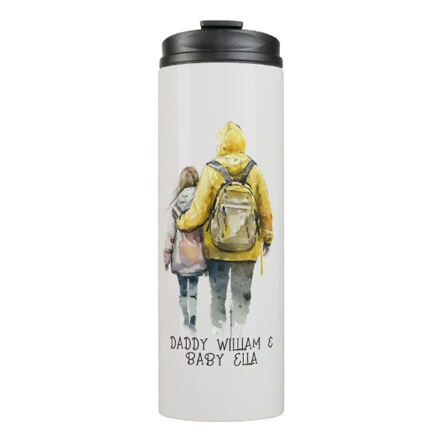 Vater und Tochter Bond (2) Thermosbecher (Vorderseite)