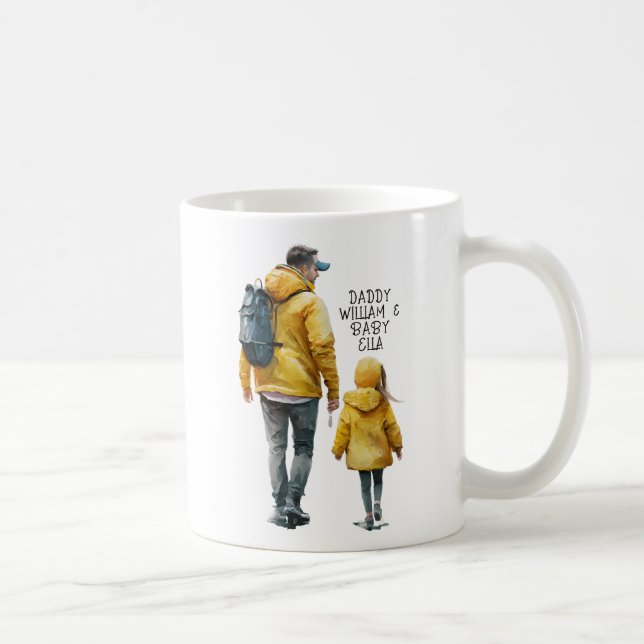 Vater und Tochter Bond (3) Kaffeetasse (Rechts)