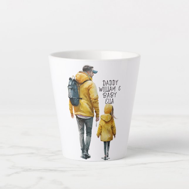 Vater und Tochter Bond (3) Milchtasse (Vorderseite)