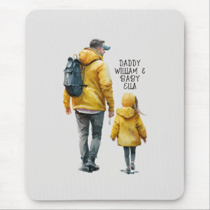 Vater und Tochter Bond (3) Mousepad