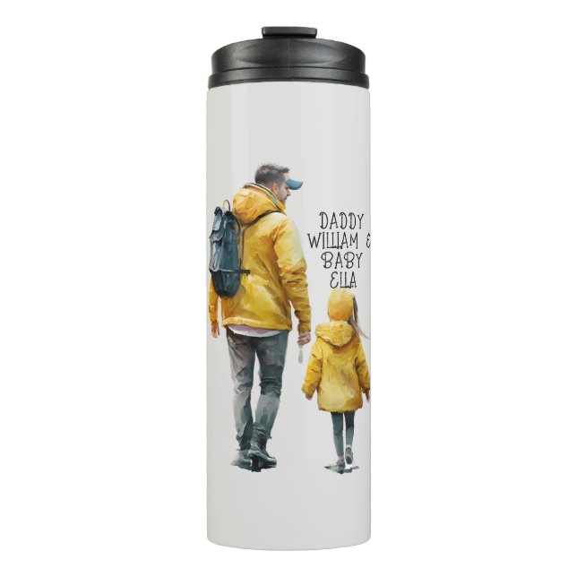Vater und Tochter Bond (3) Thermosbecher (Vorderseite)