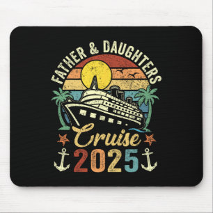 Vater und Töchter Kreuzfahrt 2025 Familienreise Ur Mousepad