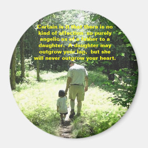 Vater und Tochter Magnet