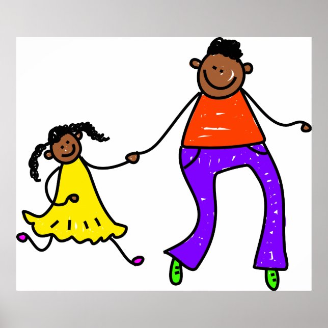 Vater und Tochter Poster (Vorne)