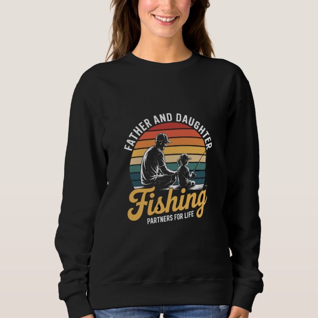 Vater und Tochter Sweatshirt (Vorderseite)