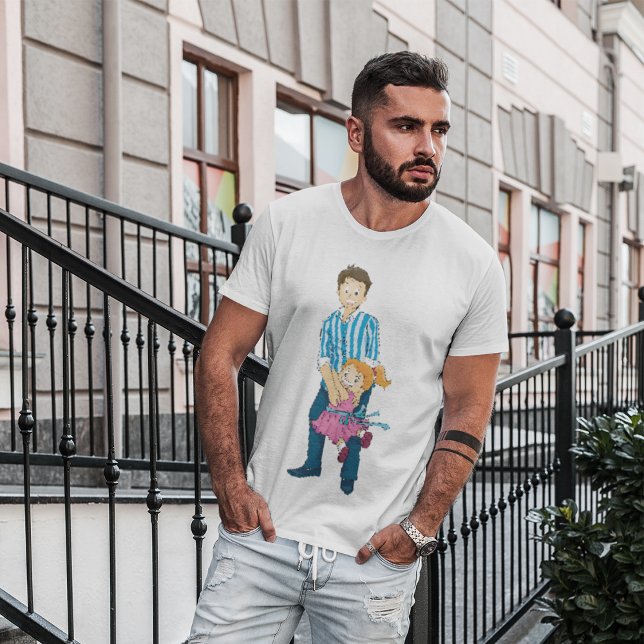 Vater und Tochter T-Shirt (Von Creator hochgeladen)