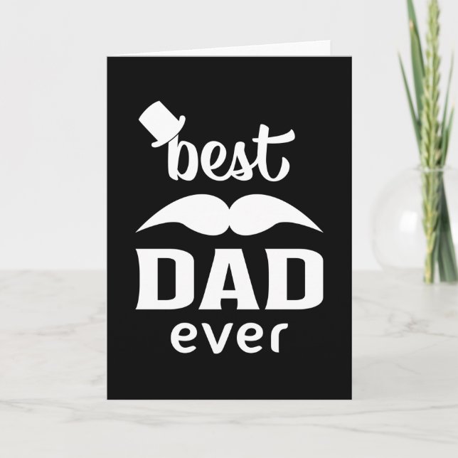 Vater Vater Daddy Bester Vater Vater's Day Funny G Karte (Vorderseite)