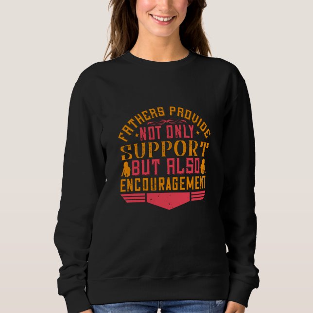 Vater - Väter fördern Sweatshirt (Vorderseite)