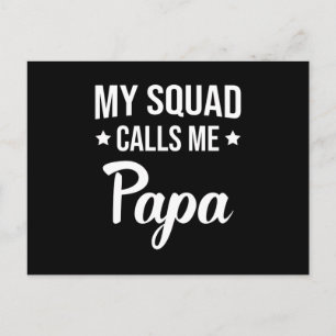 Vater Vater Papa Vater Tag Bestes Funny Geschenk Postkarte