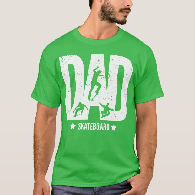 VATER Vater Skate Skateboarding für Skateboarder v T-Shirt (Vorderseite)
